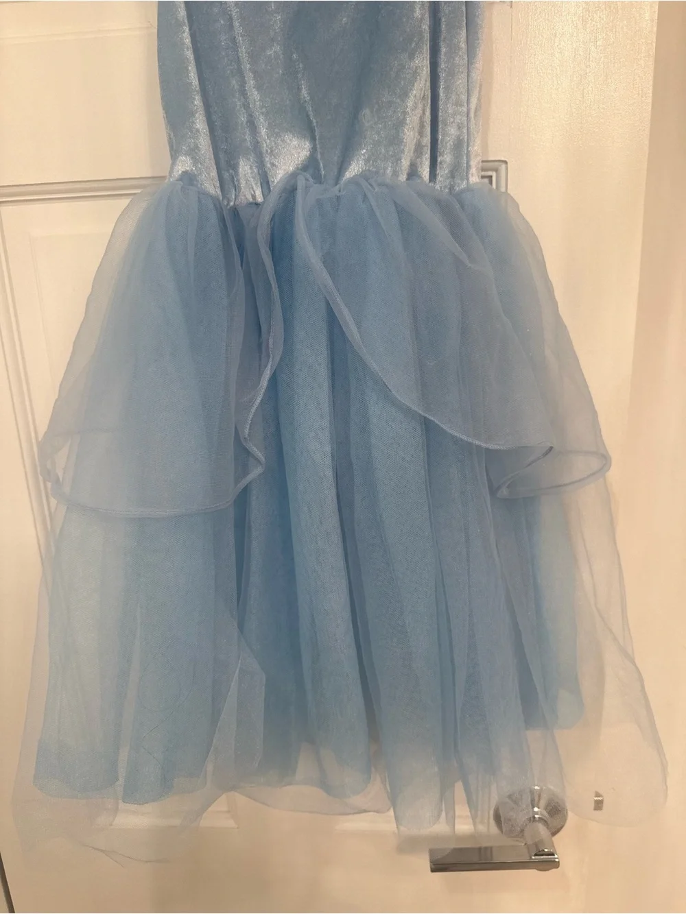 Disney Princess Cinderella Children’s Tulle Light Blue Gown Dress